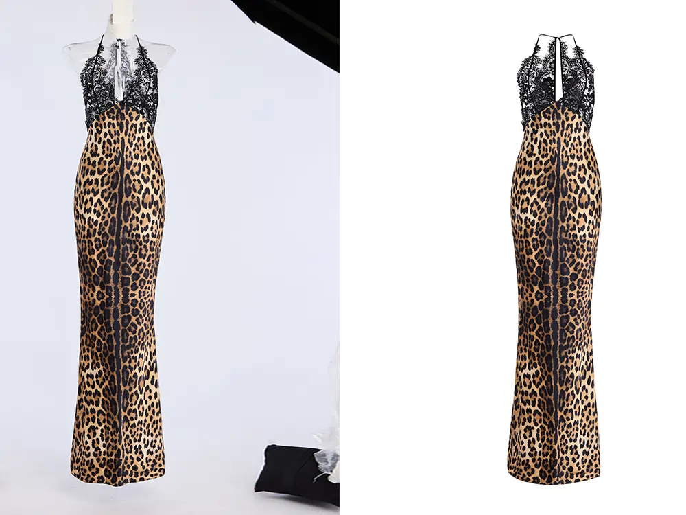 Ghost mannequin and neck joint photo editing for professional clothing images